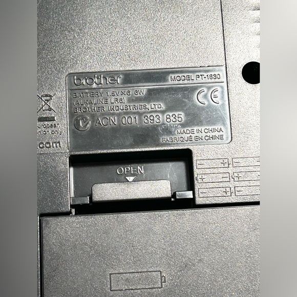 Brother P-Touch PT-1830 Label Thermal Printer Tested Working - Picture 3 of 4